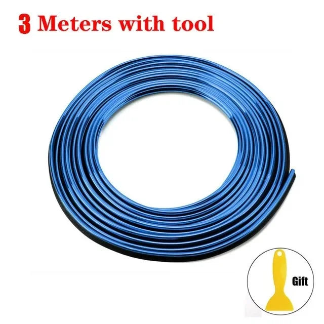 Universal Car Interior Trim Strip – Flexible Moulding for Dashboard & Edges