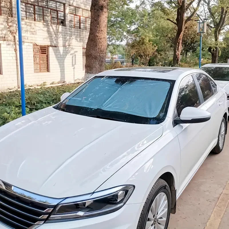 Folding Car Window Sunshade UV Protector Windshield Visor