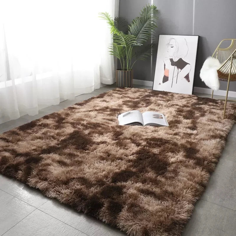 Soft Plush Rug – Fluffy Modern Carpet for Living Room, Kids' Room & Gifts