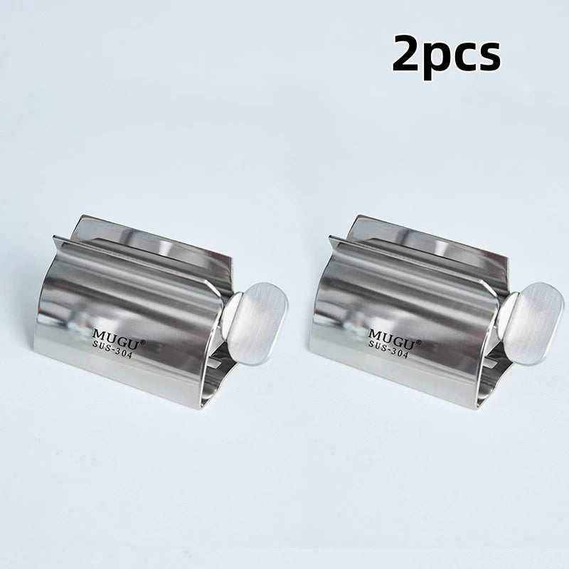 Stainless Steel Toothpaste Squeezer – No Waste, Easy Dispenser
