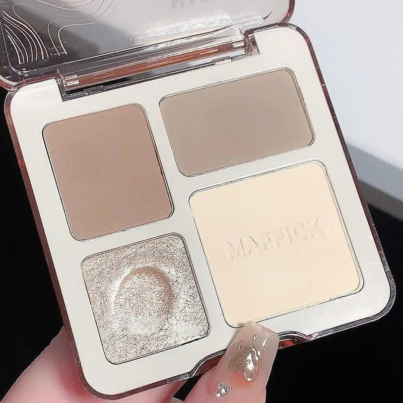 Natural Matte Contour & Highlighter Face Palette