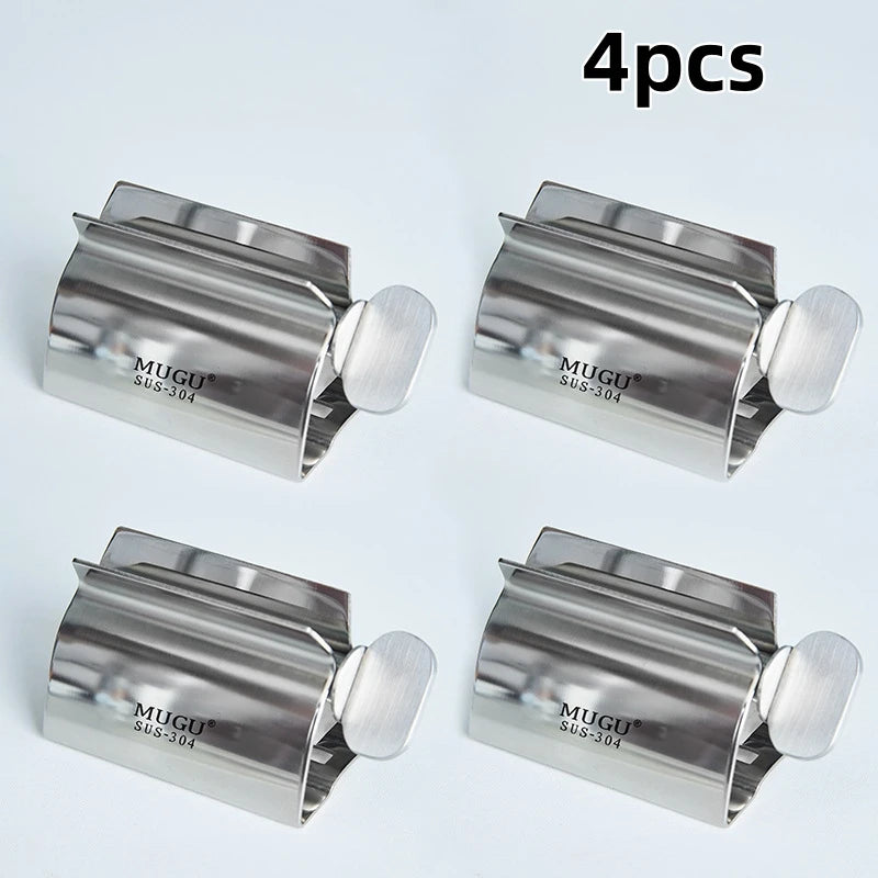 Stainless Steel Toothpaste Squeezer – No Waste, Easy Dispenser