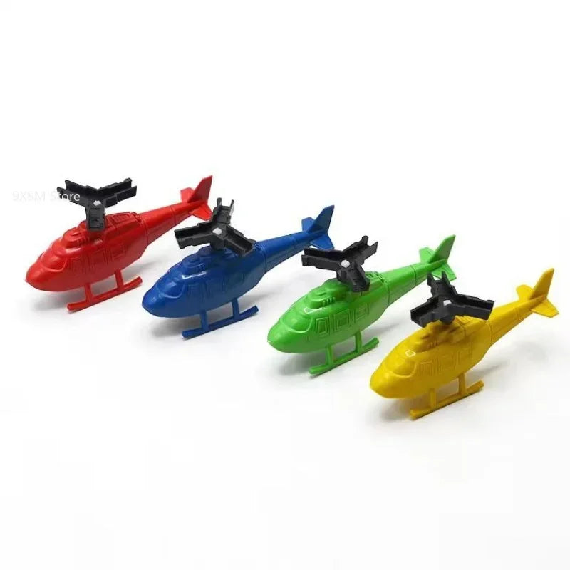 Pull Line Helicopter Toy – Outdoor Aviation Fun for Kids