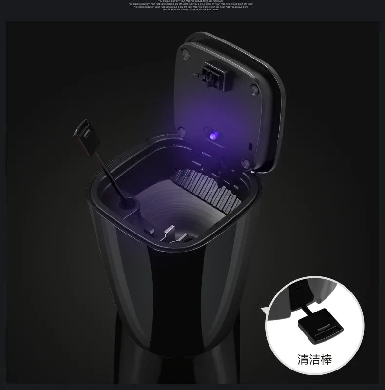Car Ashtray with LED Light – Smokeless Cup Holder for VW Models