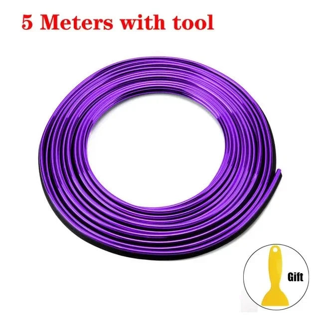 Universal Car Interior Trim Strip – Flexible Moulding for Dashboard & Edges