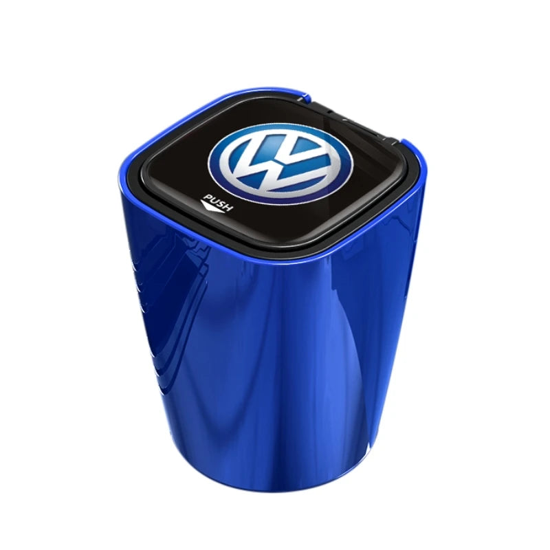 Car Ashtray with LED Light – Smokeless Cup Holder for VW Models