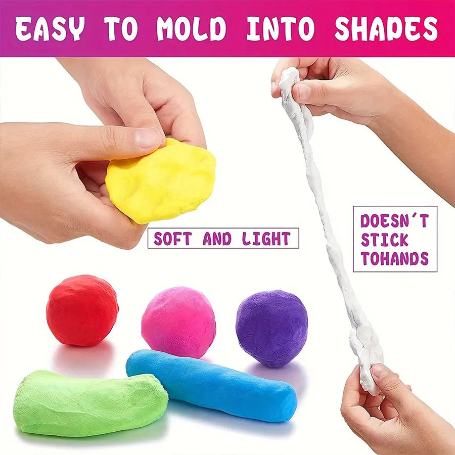36 Color Air-Dried Clay Set with Tools