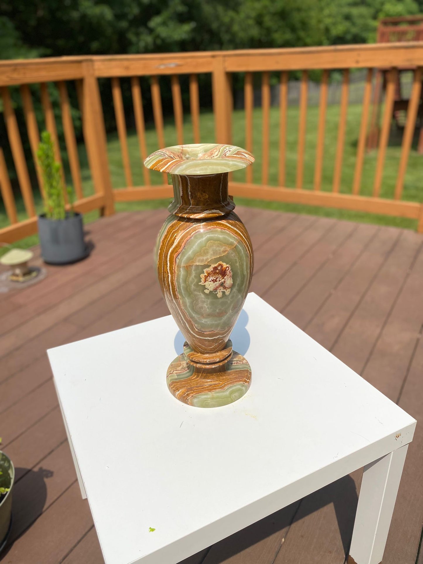 MARBLE HANDICRAFT VASK