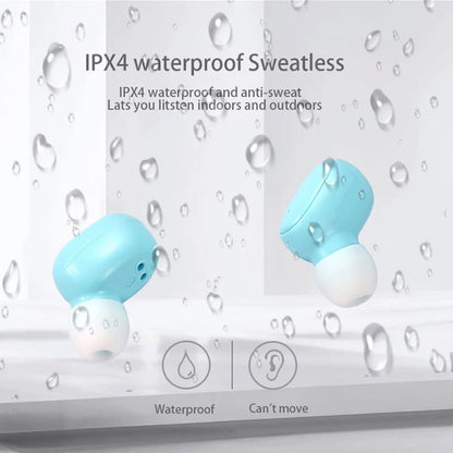 TWS A6S Bluetooth Wireless Earbuds with Mic & Charging Case