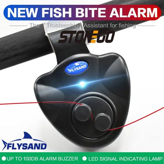 FLYSAND Fishing Bite Alarm with Loud Siren & Indicator