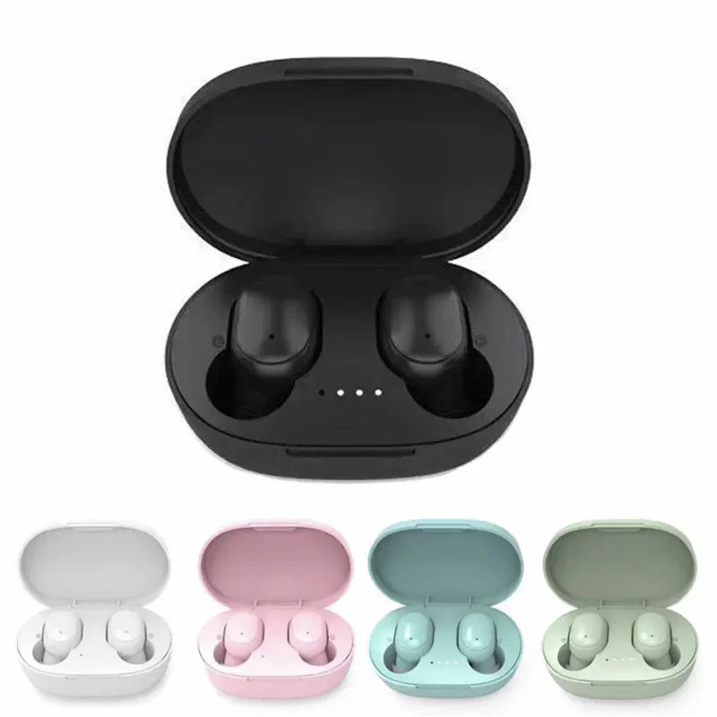 TWS A6S Bluetooth Wireless Earbuds with Mic & Charging Case