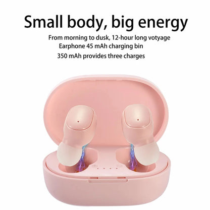 TWS A6S Bluetooth Wireless Earbuds with Mic & Charging Case