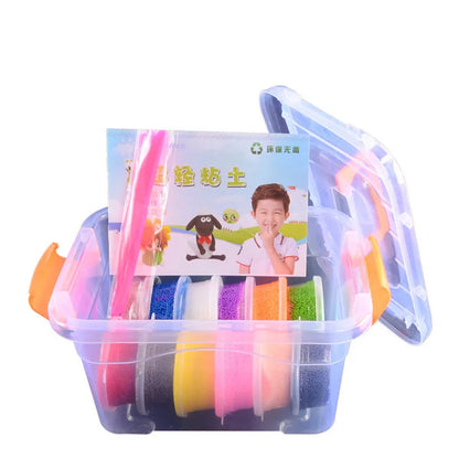 Air Dry Fluffy Slime Clay Set - 12/24/36 Colors