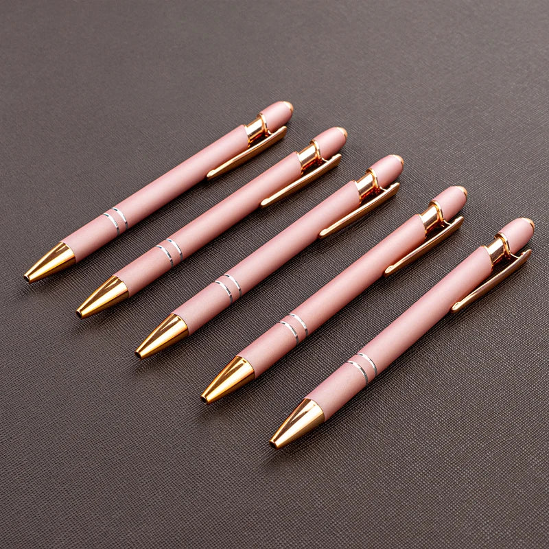 Custom Rose Gold Metal Ballpoint Pen – Personalized Advertising Gift
