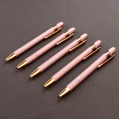 Custom Rose Gold Metal Ballpoint Pen – Personalized Advertising Gift