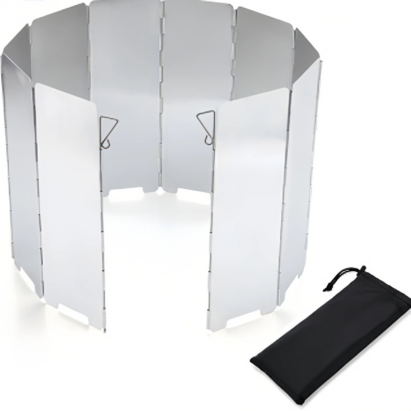 Aluminum Alloy Gas Stove Wind Shield for Outdoor Cooking