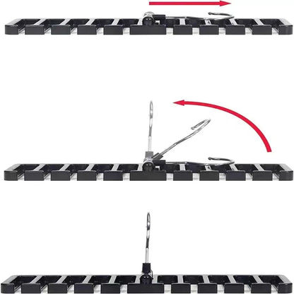 Rotating Tie & Scarf Hanger – Multifunctional Closet Organizer Rack (1PCS)