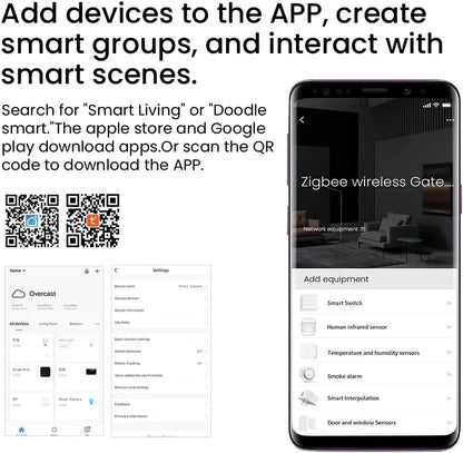 Tuya Zigbee 3.0 Gateway Hub - Smart Home Wireless Bridge