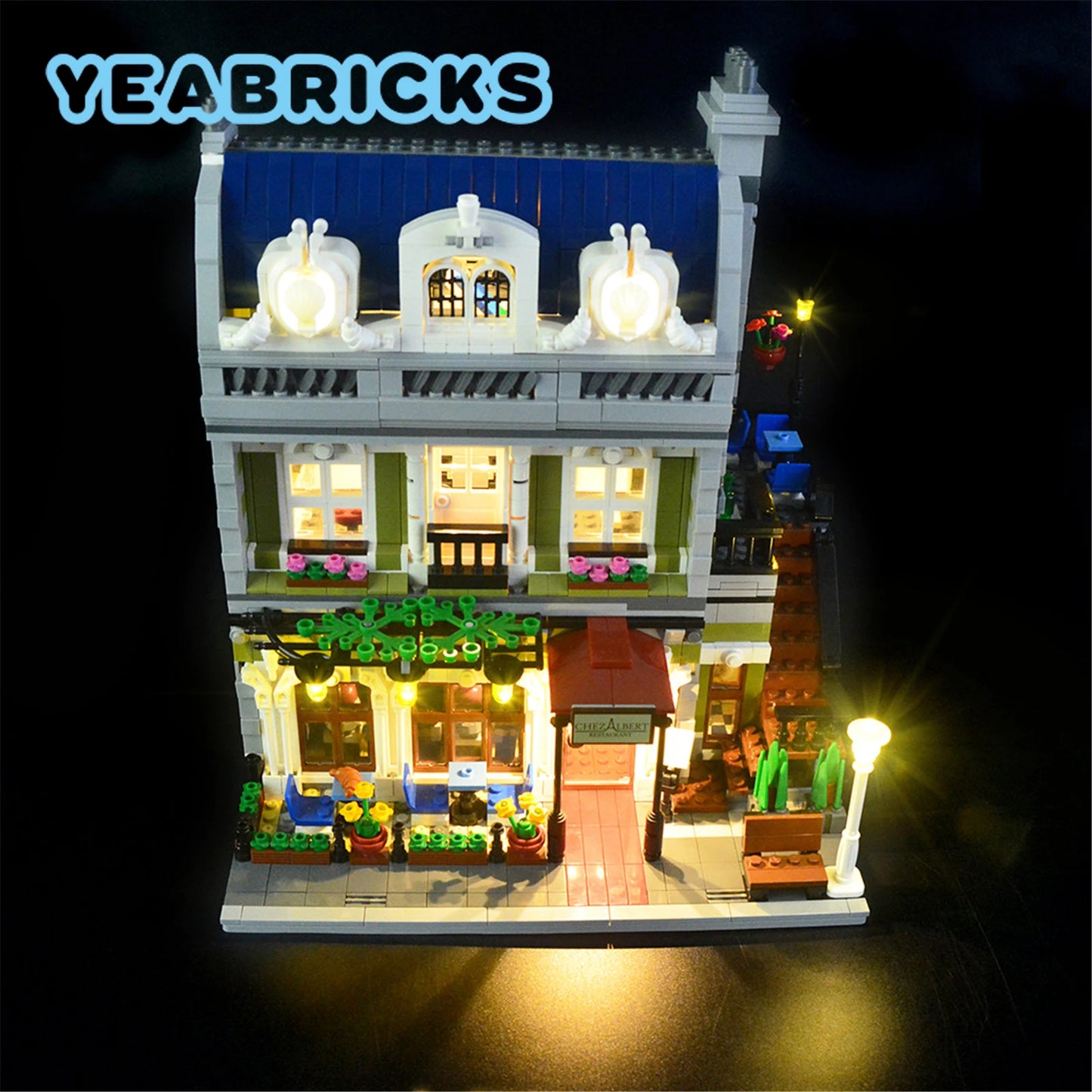 YEABRICKS LED Light Kit for 10243 Building Blocks