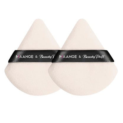 Maange 5-Piece Makeup Brush & Puff Set – Concealer, Eyeshadow, Blending Tools