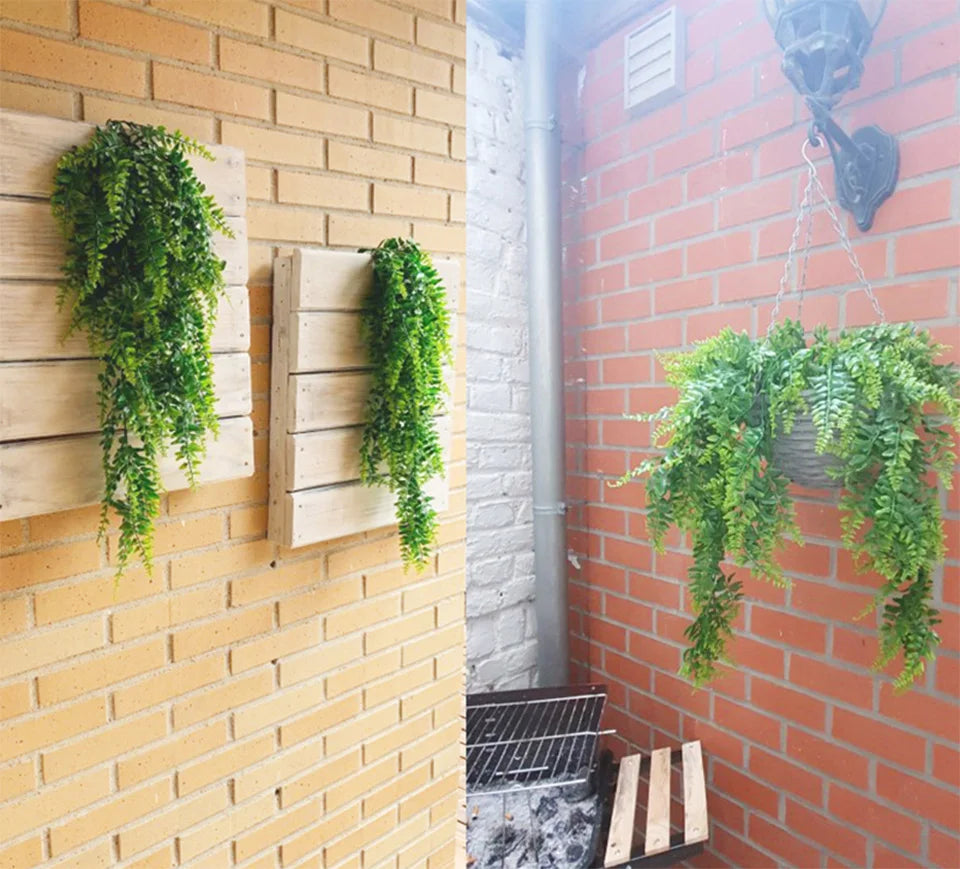 Artificial Ivy Vines – Hanging Rattan Leaves for Home & Garden Decor