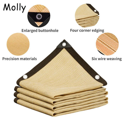 Durable HDPE Outdoor Sun Shade Net for Garden UV Protection