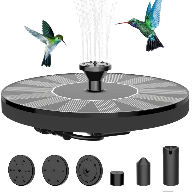 Solar Fountain Pump – Outdoor Garden & Pool Water Feature