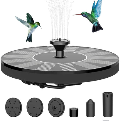 Solar Fountain Pump – Outdoor Garden & Pool Water Feature