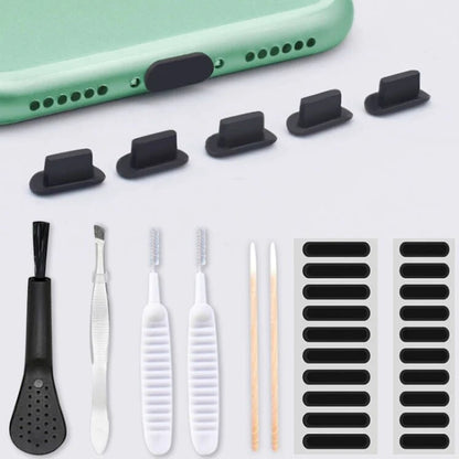Phone Port Dust Plug & Cleaning Kit