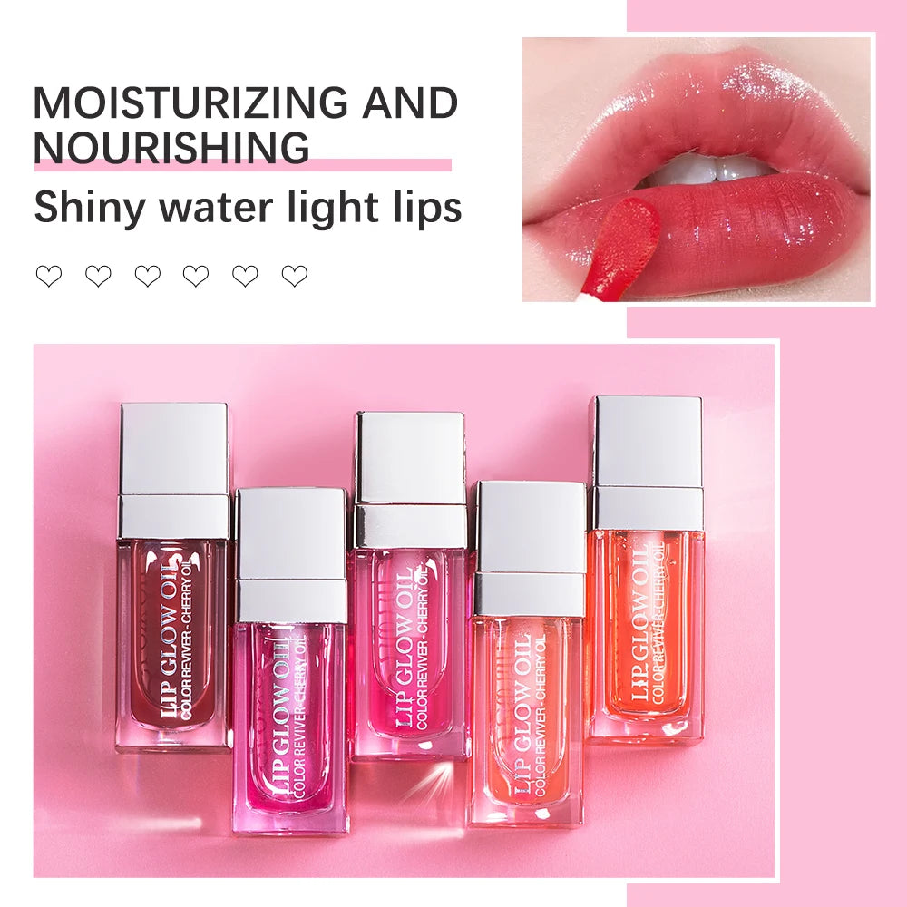 Moisturizing Lip Oil Gloss & Plumping Balm