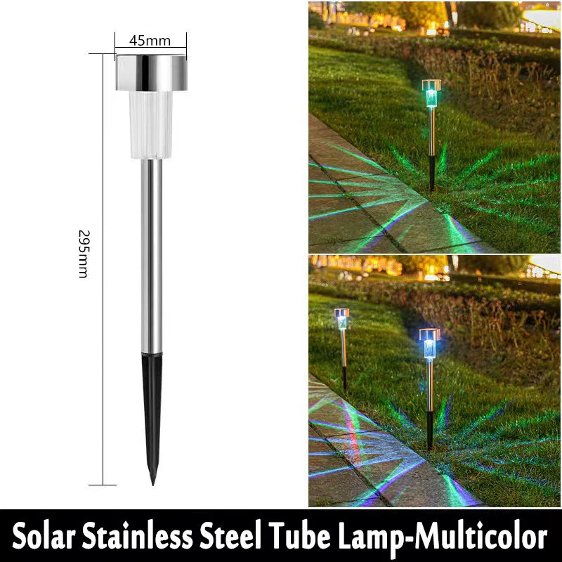 10-Pack Solar Garden Lights – Waterproof Outdoor Pathway Lamps