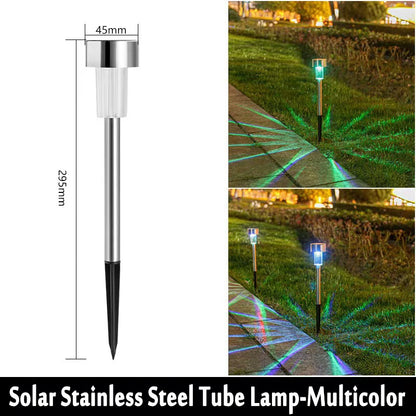 10-Pack Solar Garden Lights – Waterproof Outdoor Pathway Lamps