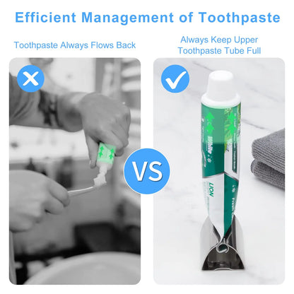 Stainless Steel Toothpaste Squeezer – No Waste, Easy Dispenser
