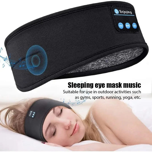 2025 Bluetooth Headband – Wireless Sports & Sleep Music Eye Mask Headphones