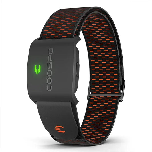 COOSPO HW9 Armband Heart Rate Monitor – ANT+/BLE5.0 for Peloton & Zwift