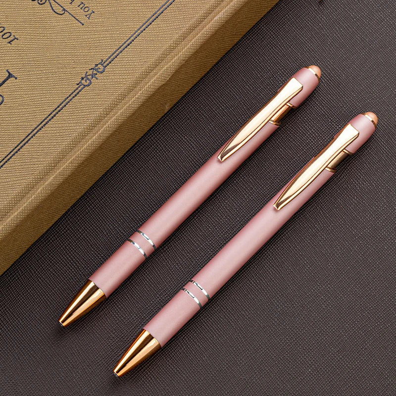 Custom Rose Gold Metal Ballpoint Pen – Personalized Advertising Gift