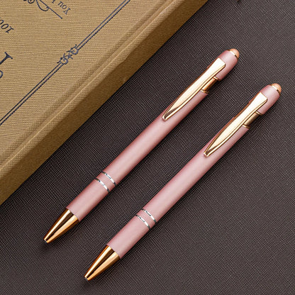 Custom Rose Gold Metal Ballpoint Pen – Personalized Advertising Gift