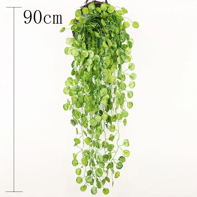 Artificial Ivy Vines – Hanging Rattan Leaves for Home & Garden Decor