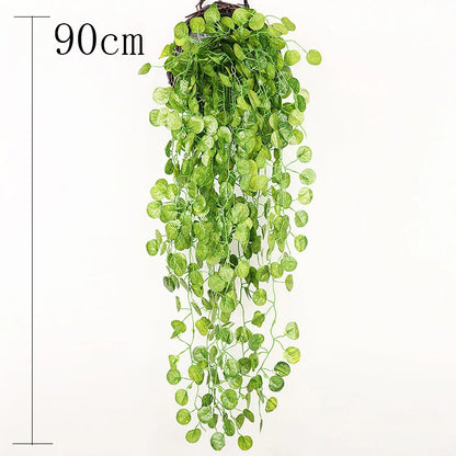 Artificial Ivy Vines – Hanging Rattan Leaves for Home & Garden Decor