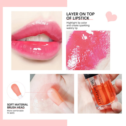 Moisturizing Lip Oil Gloss & Plumping Balm