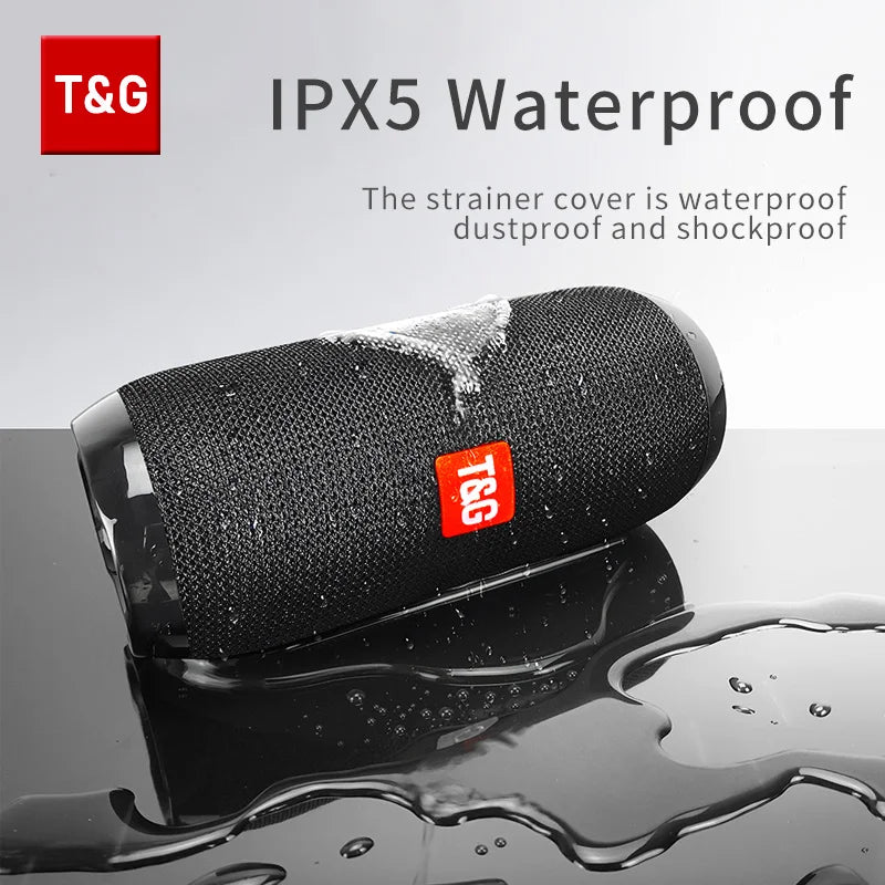 TG117 Bluetooth Speaker Portable Waterproof Stereo