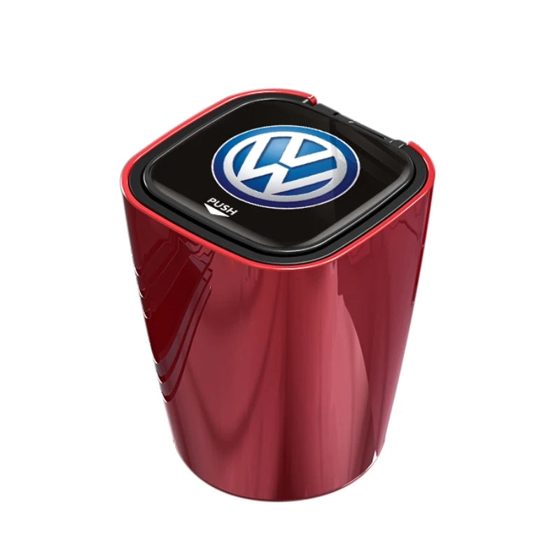 Car Ashtray with LED Light – Smokeless Cup Holder for VW Models