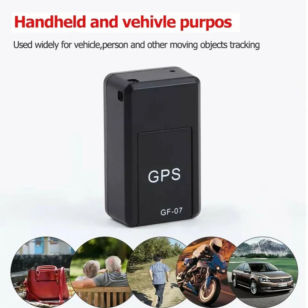 GF07 Magnetic Mini GPS Tracker – Real-Time Car, Pet & Vehicle Locator