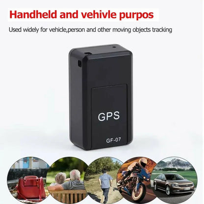 GF07 Magnetic Mini GPS Tracker – Real-Time Car, Pet & Vehicle Locator