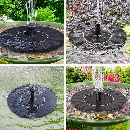 Solar Fountain Pump – Outdoor Garden & Pool Water Feature