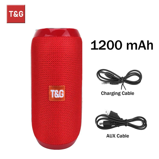TG117 Bluetooth Speaker Portable Waterproof Stereo