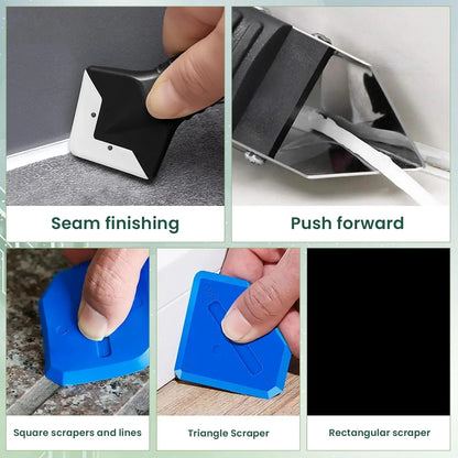 3-in-1 Silicone Remover & Sealant Scraper Kit