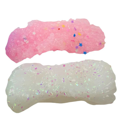Slime Charm Kit for Kids - Rice Grain & Foam Puzzle