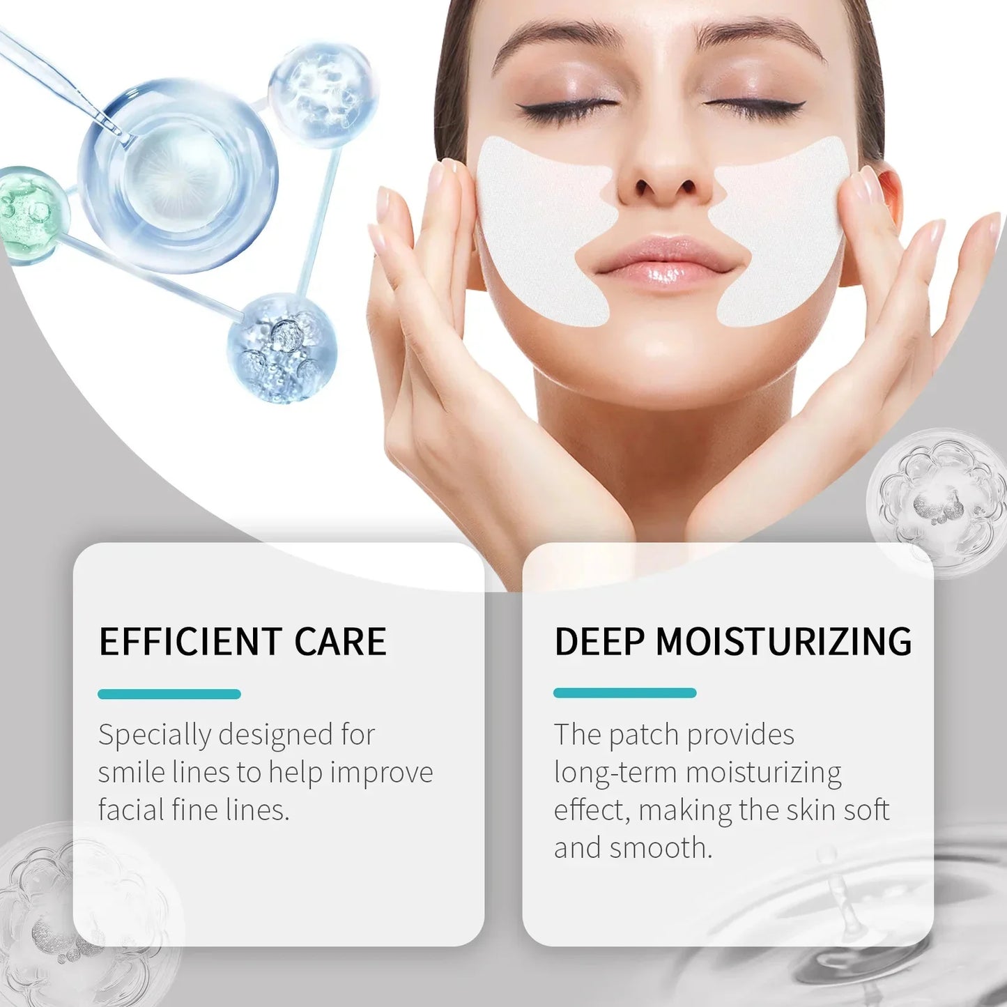 Anti-Aging Firming Hydrocrystalline Face Patches – Lifting & Nourishing Mask