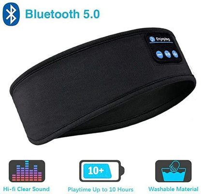 2025 Bluetooth Headband – Wireless Sports & Sleep Music Eye Mask Headphones